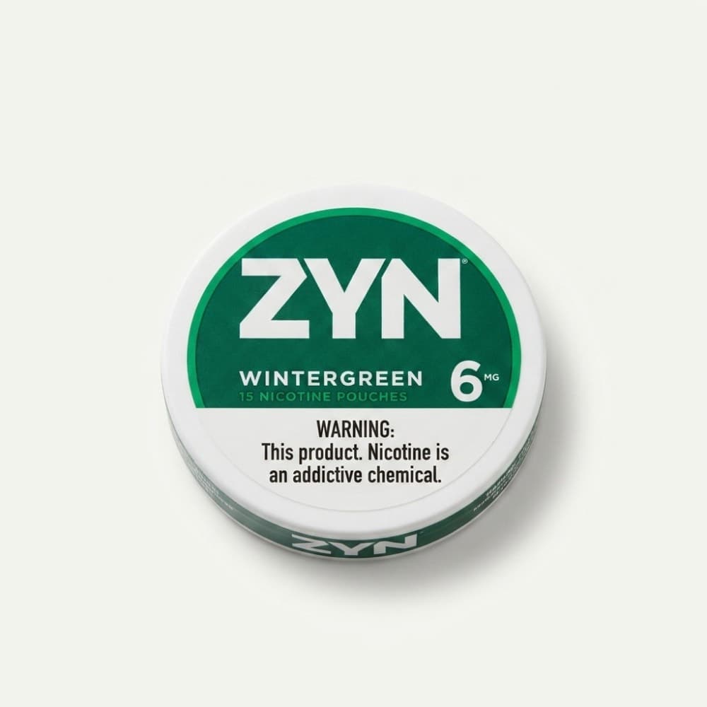 ZYN 6mg Nicotine Pouches Wintergreen image